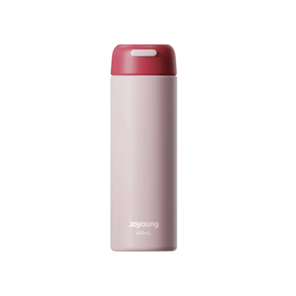 Joyoung Minimalist 304 Stainless Steel  Vacuum Bottle 450ml - Pink