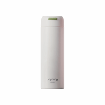 Joyoung Minimalist 304 Stainless Steel  Vacuum Bottle 450ml - White