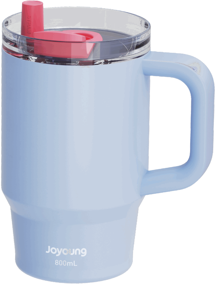 Joyoung 304 Stainless Steel Straw Tumbler 800ml - Joyoung